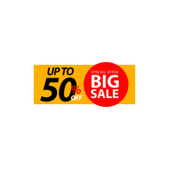 Special Offer Big Sale For Banner Sign And Promotion