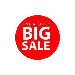 Special Offer Big Sale For Banner Sign And Promotion