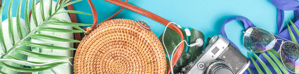 Summer vacation and travel concept