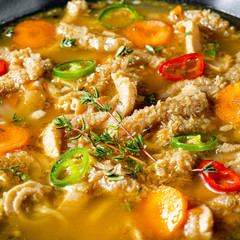 Flaczki - tripe soup the Polish way