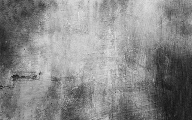 Obraz premium Abstract black & white monochrome distressed stone texture grunge effect background stock photo