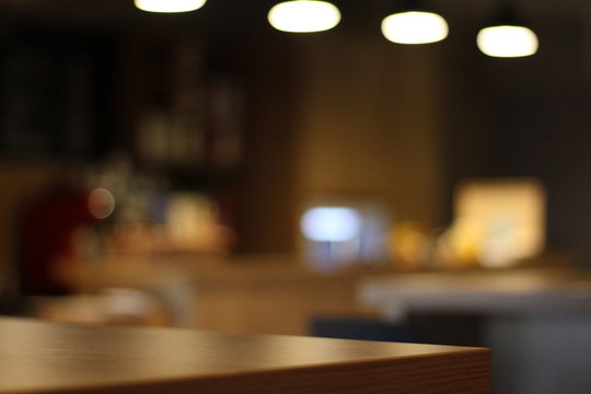 Blurry Restaurant Background