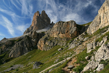 Averau peak, Dolomites, Italy