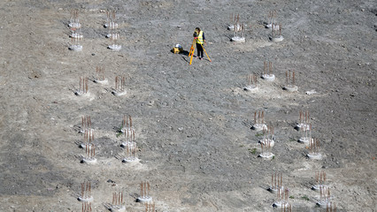 Obraz premium Surveyor