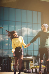 Take my hand and common with me.