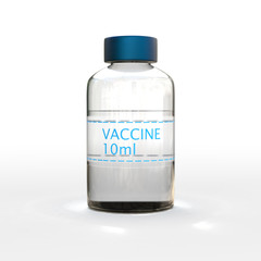 3d rendering of medical concept vaccination hypodermic