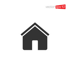 Home or House Icon Design Vector