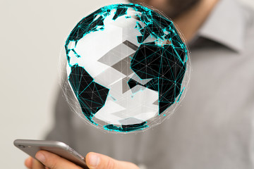 Holding Business World connection digital.