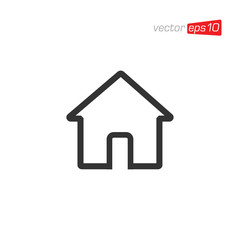 Home or House Icon Design Vector