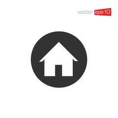 Home or House Icon Design Vector