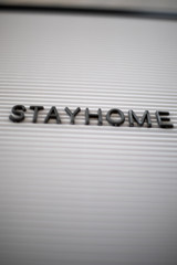 Stayhome - Coronavirus - obrazy, fototapety, plakaty