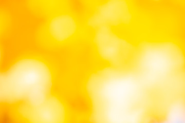 Autumn yellow blurred background