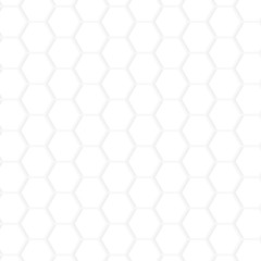 white honeycomb hexagon texture- vector illustration