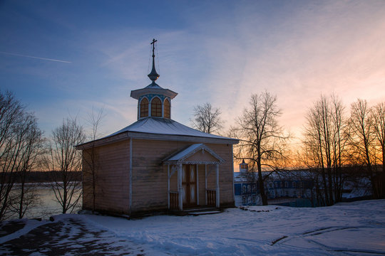Chapel of Flora and Lavra in the former Chistovs' estate in Myshkin of the Yaroslavl region.