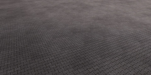 pavement floor with bone stones background