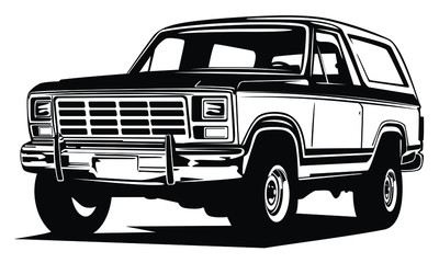 Clssic vintage retro car design © BARTOSZ