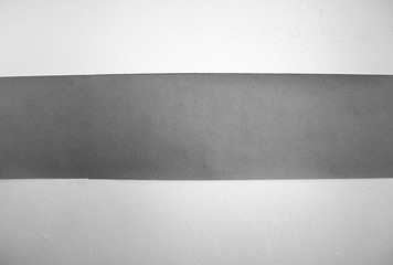 Paper surface on the cement wall surface