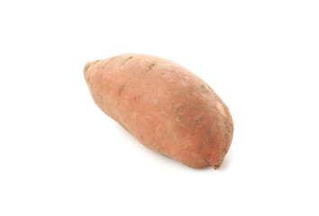 Sweet potato isolated on white background. Vegetables