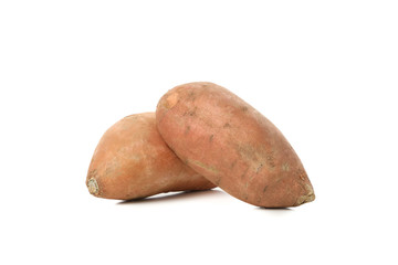 Fototapeta na wymiar Sweet potato isolated on white background. Vegetables