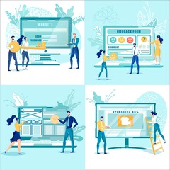 Turnkey Website, Feedback Form, Correct, Upload.