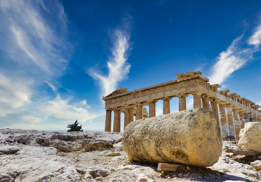L'Acropole d'Ath&egrave;nes en Gr&egrave;ce