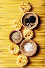 Home made egg pasta