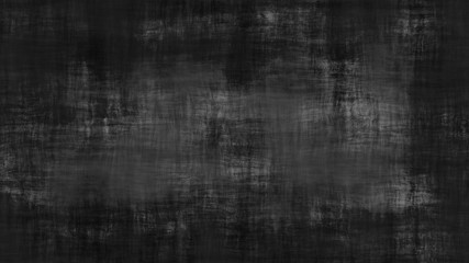 Black board covered in white chalk dust texture