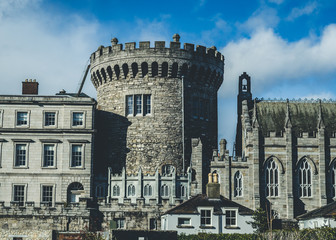 Fototapeta na wymiar Castle tower Ireland