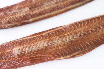 Fresh fish fillet on the table. Healthy food, styling, cooking concept.