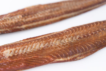 Fresh fish fillet on the table. Healthy food, styling, cooking concept.