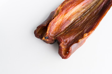 Fresh fish fillet on the table. Healthy food, styling, cooking concept.