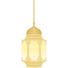 Ramadan Lantern Design in Set for Creative Concept of  Islamic Celebration.