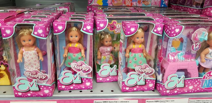 Barbie And Evi Dolls On Store Shelves