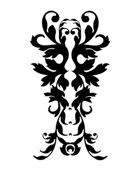 Tatoo design stencil logo art graphic MAORI