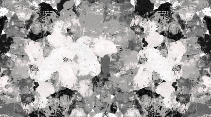 Vivid imprint of the paint blots concept in shabby grunge style.