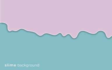 Abstract pink and blue slime background. Eps 10 vector.