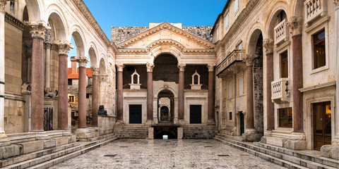Diocletian Palace panorama, Split - Croatia