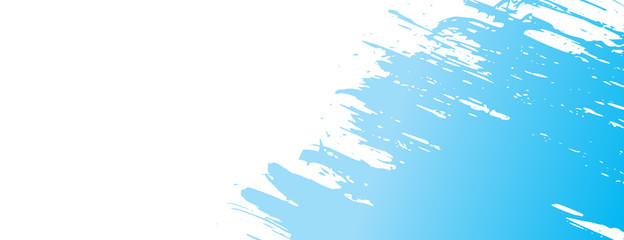 abstract brush blue and white background