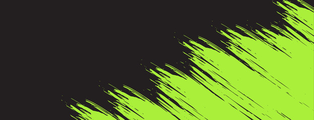 green and black background with brush or grunge effect