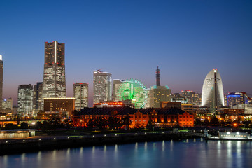 みなとみらいの夜景