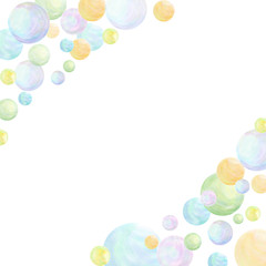 シャボン玉フレーム