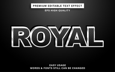 royal text effect