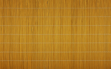 Brown bamboo wood mat background texture