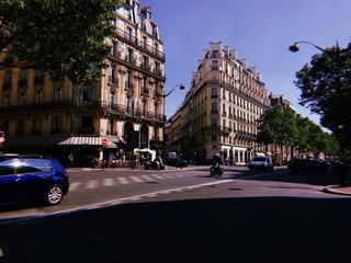Architecture of Paris, city in summer, Parisian chic