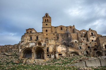 Craco, a beautiful Italian ghost town.
