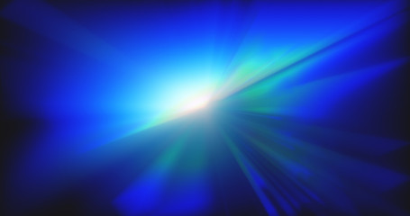  abstract dynamic blue background in the form of aberration and glare from glass and crystal