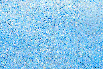 beautiful window glass with drops background