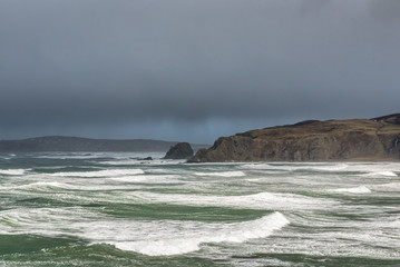 Stormy Donegal Coastline