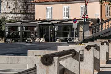 closed bar caused covid19 in Porec Croatia © Marin