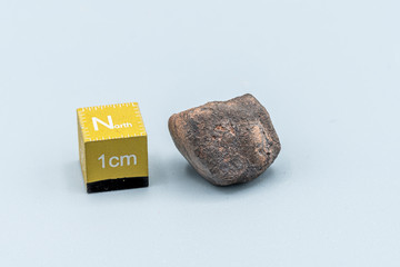 Chondrite Meteorite L6W2 Type isolated, piece of rock formed as an asteroid in the universe at...
